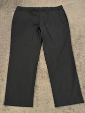 Calvin Klein Pants Mens 40x30 Blue Flat Front Chino Slacks Casual Office Career