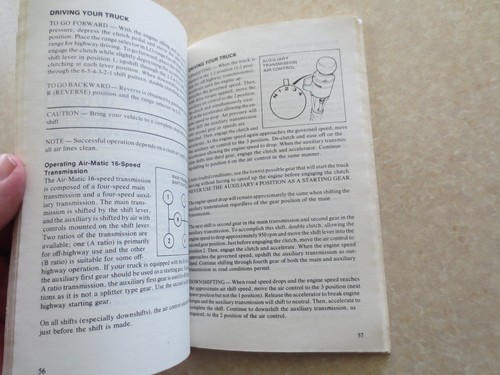 1978 Ford 800 900 8000 9000 series truck owner's manual - Picture 6 of 8