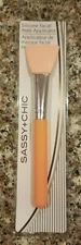 SASSY + CHIC Silicone Facial Mask Applicator Pink Peach Tangerine NEW Beauty
