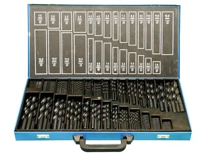 Metallbohrer-Set 230-tlg. 1-13 mm HSS-R Spiralbohrer DIN 338 - PeTools