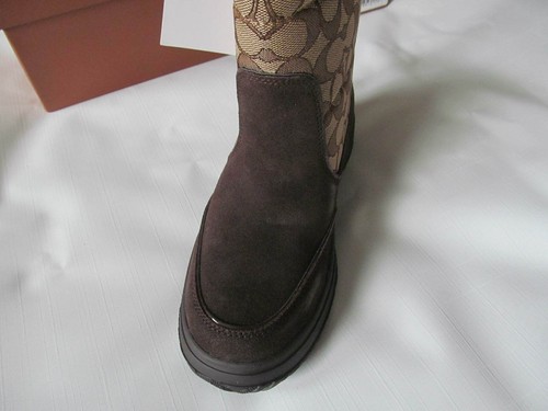 NWB COACH Sherman Brown Womens Boot Size 5.5 - Picture 5 of 10