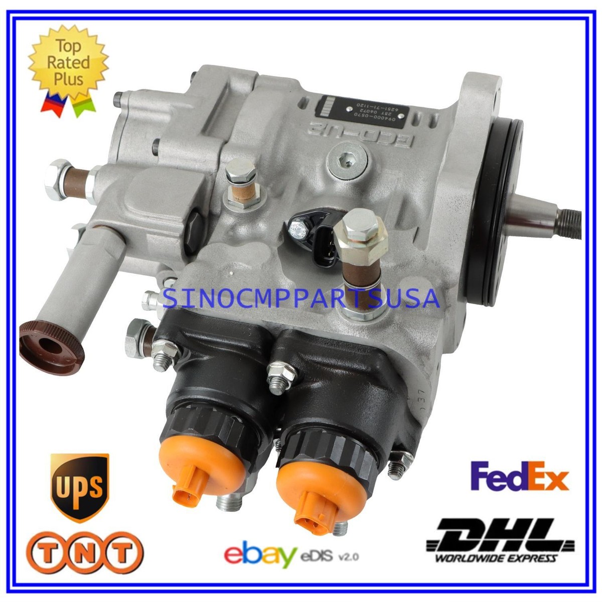 Fuel Injection Pump 6251-71-1120 6251-71-1121 For Komatsu