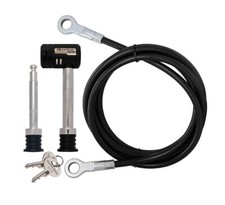 Master Lock 1470dat 58 Trailer Hitch Receiver Lock With 8 Ft. Removable Cable Master Lock 1470dat 58 Trailer Hitch Receiver Lock With 8 Ft. Removable Cable