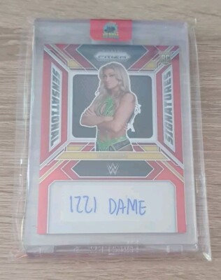 Izzi Dame WWE Panini Prizm 2024 Sensational Signatures 69/99 Autograph Rookie RC