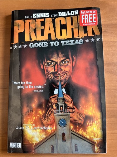 Vertigo Preacher SAGA Library Volume 1 Modern American Epic Comic Book