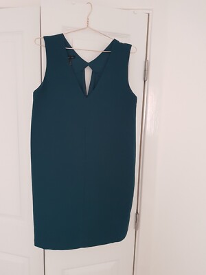 MANGO Emerald Green Dress Size S | eBay UK