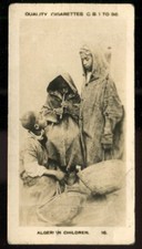 Tobacco Card, Pattreiouex, NATIVES & SCENES, CB1 - 96,1926,Algerian Children,#16