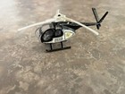 VTG Die cast Black POLICE HELICOPTER Model N9308F OH-6A Preowned