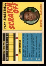 1970 Topps Scratch-Offs Baseball #23 Jim Wynn VG