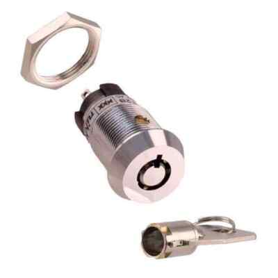 SCHALTER KEYLOCK 3POS SPDT 3A 250V