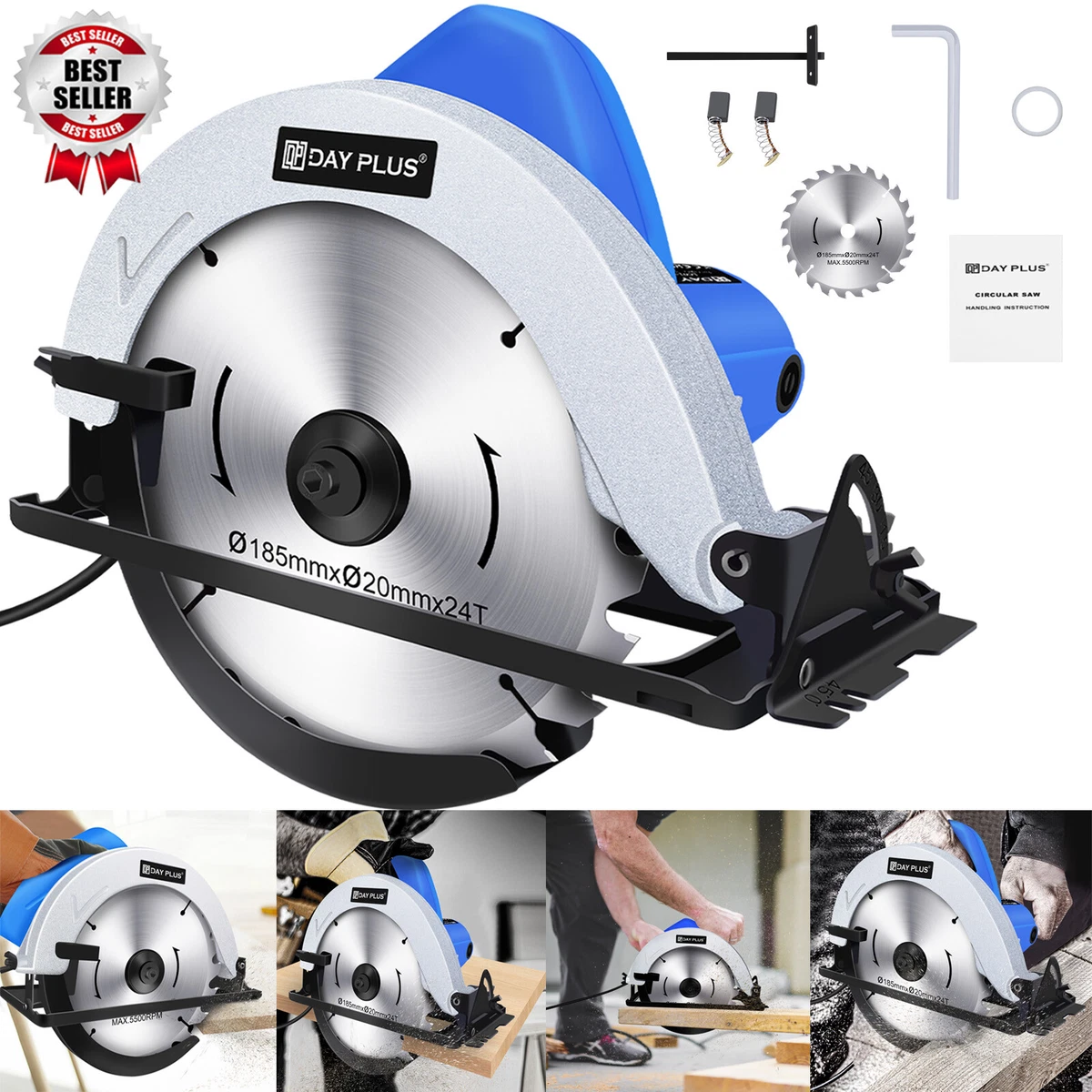 Circular saw online rip guide