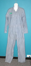 Vtg Universal Overalls Stone Cutter Coveralls Workwear BLue 100 Cotton Sz 38