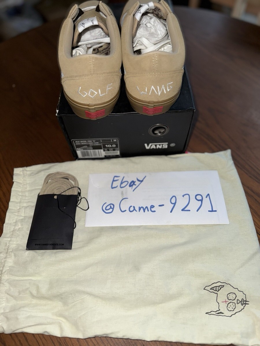 Size 10 - Vans Syndicate Old Skool Pro Golf Wang for sale online