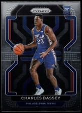 2021/22 Panini Prizm CHARLES BASSEY Base Set RC Rookie Card #304