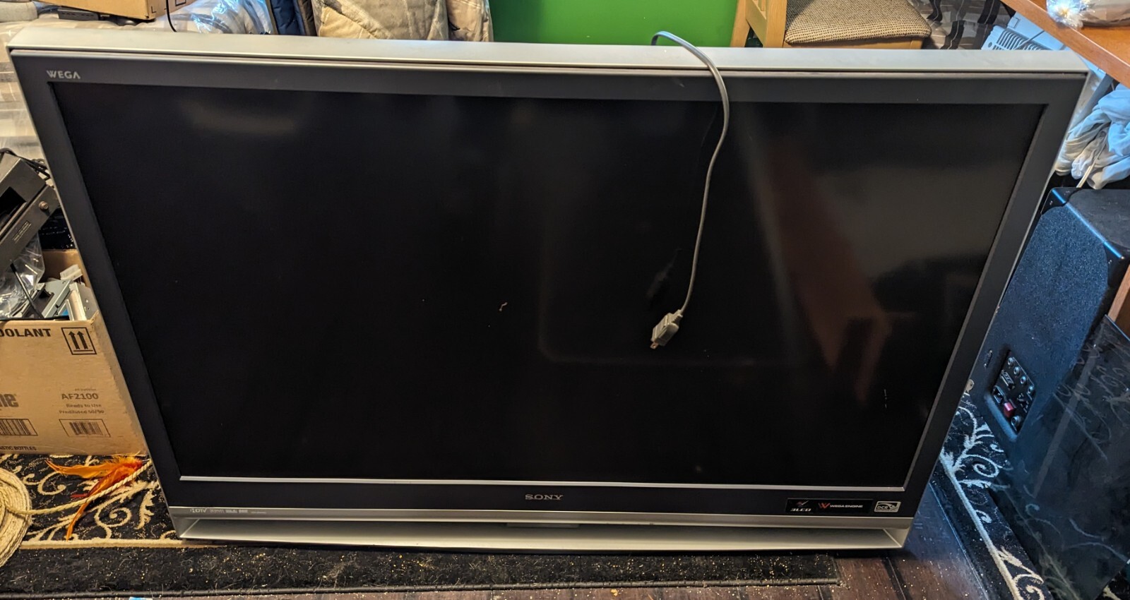 Used Sony LCD Projection TV With Remote Works eBay