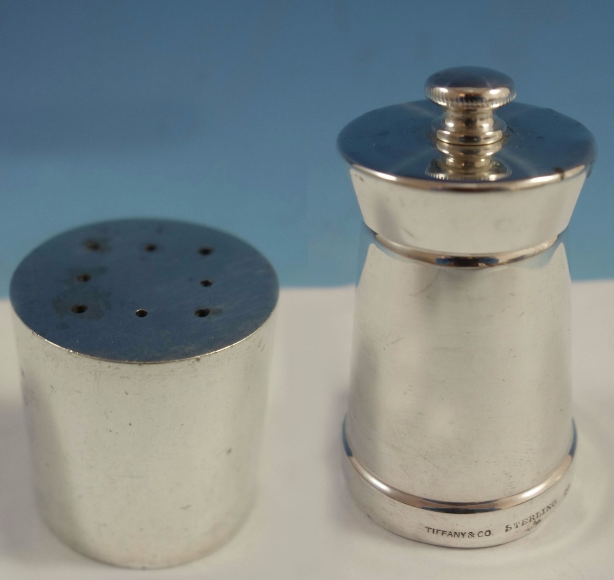 Faneuil by TIffany & Co. Sterling Silver Salt Shaker and Pepper