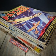 Job Lot of Vintage Flying Aces 1930's American Flight Aviation Model Magazines