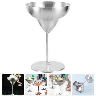 Edelstahl Cocktail Cup Metal Wine Goblet Party Bar Schnaps Cocktail Trinkkasse