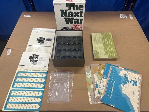 SPI 1978: The Next War - Modern Conflict in Europe - Monster Box (UNPUNCHED)