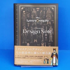Disney Twisted Wonderland Event Settings Character Design Note Art Book