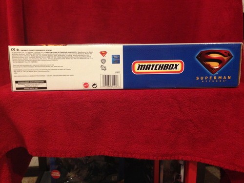 MATCHBOX SUPERMAN PLAYSET Movie Rare 2006 / BRAND NEW Factory Sealed - Picture 8 of 8