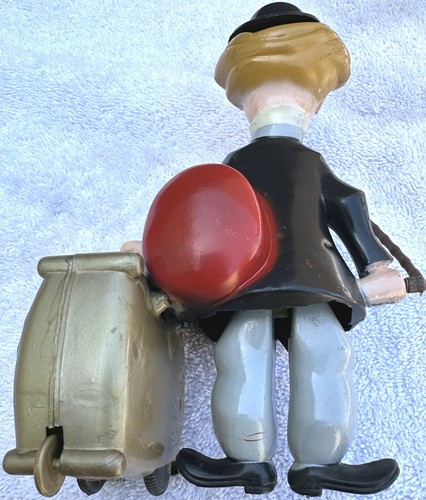 Juguete de cuerda vintage Charlie Chaplin Roman (Charlot EL Vagabundo) - Imagen 2 de 12