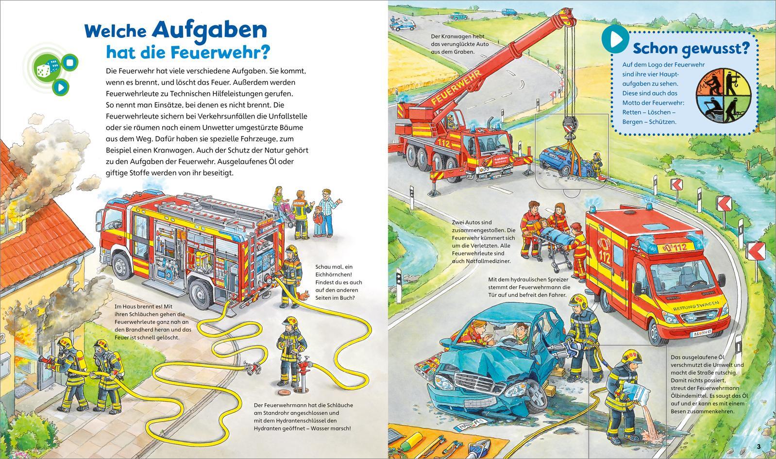 Thumbnail - Bookii® Was Ist Was Junior Einsatz Mit Der Feuerwehr Christina Braun