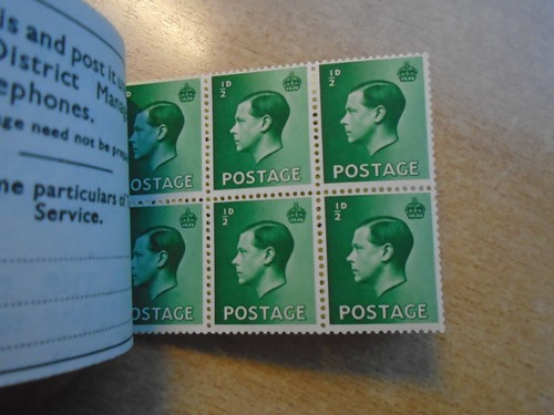 BC4 March 1937 Edward VIII 5/- Stitched Booklet Edition 17 - Picture 10 of 10