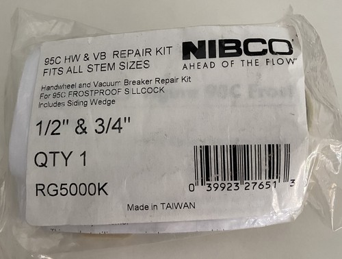 NIBCO RG5000K 95C Frost-Proof Sillcock Hardware Repair Kit, Screw