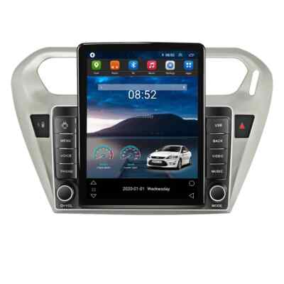 9.7'' Android 13 for Peugeot 301 Citroen Elysee headunit GPS Carplay 2014-2018