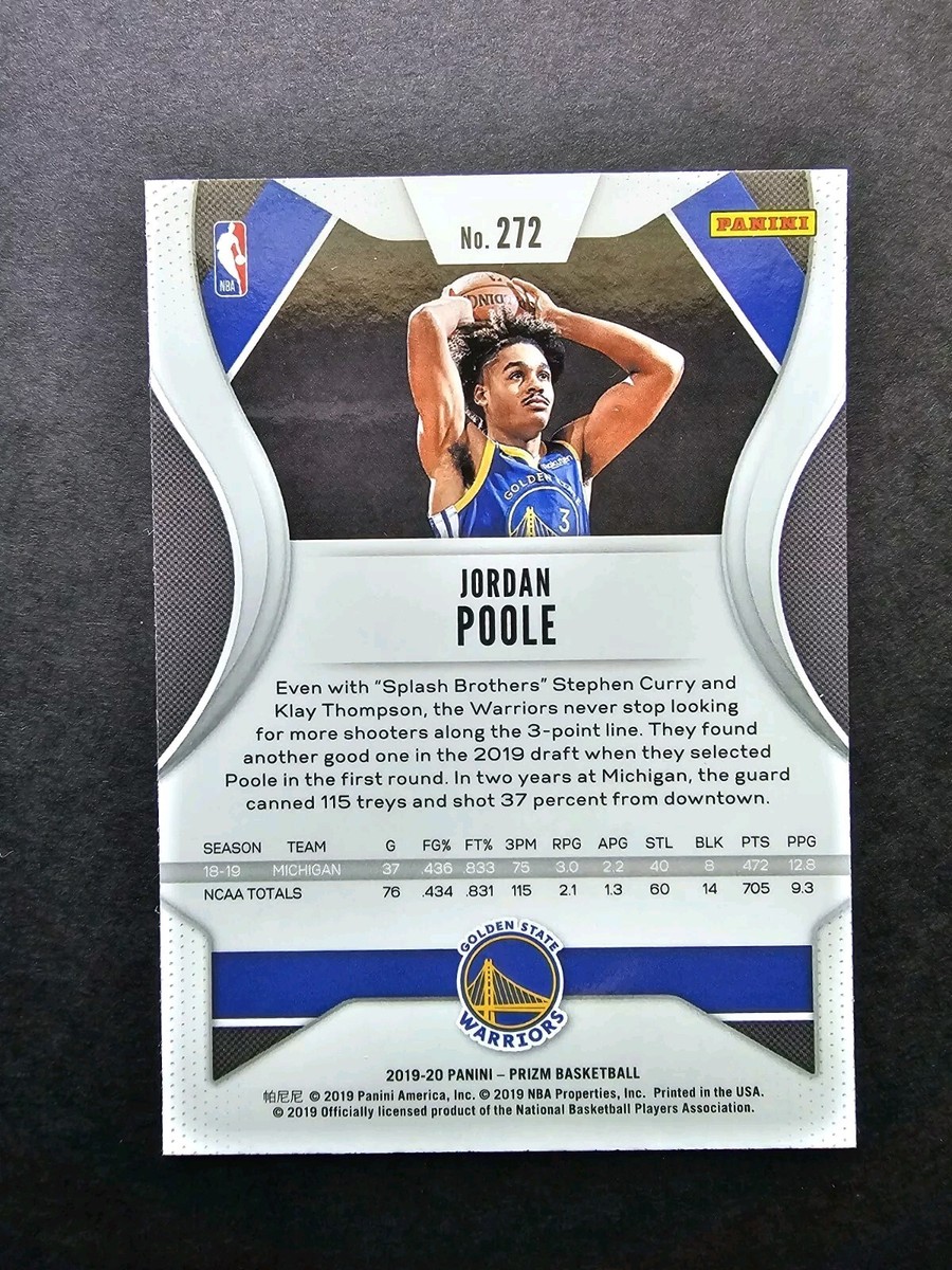 その他 2019 Silver Prizm Jordan Poole #272 Jordan Poole 2019 Prizm #272 Silver Price Guide - Sports