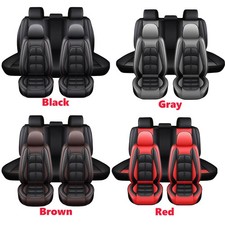 For Hyundai Tucson Accent Sonata Elantra Premium Leather Car Seat Cover Full Set