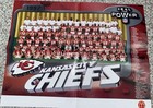 Large 1997 Kansas City Chiefs Vintage Poster Team Photo McDonald’s 22” X 16” — photo 3
