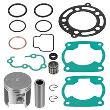 Top End Rebuild Kit For Kawasaki KX100 14-21 KX112 22-24 Std 52.5mm Bore Piston