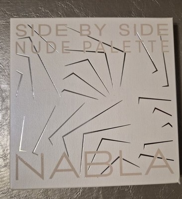 NABLA SIDE BY SIDE NUDE PALETTE FULLSIZE 16 EYESHADOW SHADES NIB