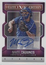 2014 Panini Elite Extra Edition 14/75 Mark Zagunis #57 Auto 0c6