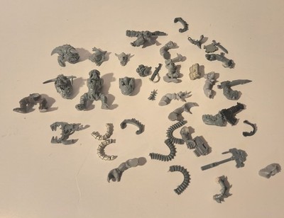 Random Ork Warhammer 40k Bits Lot Some Metal Full Body