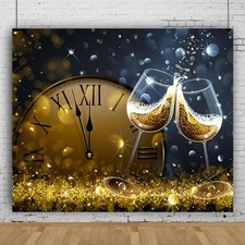 10x8ft Happy New Year Large Backdrop Cheers to The 10x8ft, Multi1