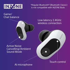 Sony INZONE Buds Wireless Gaming Ohrhörer ANC PC PS5 kompatibel weiß 24h Ladezeit – Bild 4