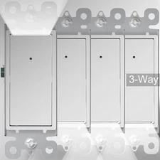 SOZULAMP 3 Way Light Switch with Night Light-Easy to Install-No Neutral Requi...