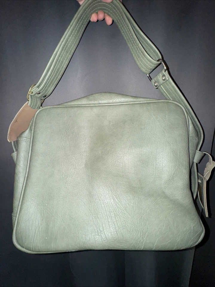 Bolso de hombro Samsonite Córdoba Weekender de colección años 70 verde para llevar Foto 2 de 4