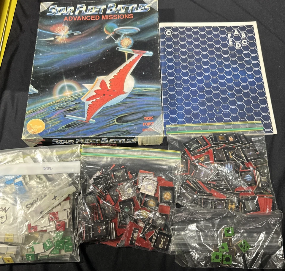 Star Fleet Battles Captain, Advanced Missions, Battletech A Game Lot As Is - Image 2 of 4