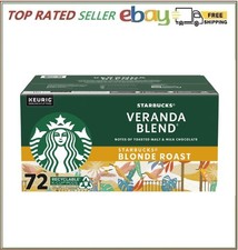 Starbucks Blonde Roast Coffee K-Cups , Veranda Blend 72 ct. FREE shipping