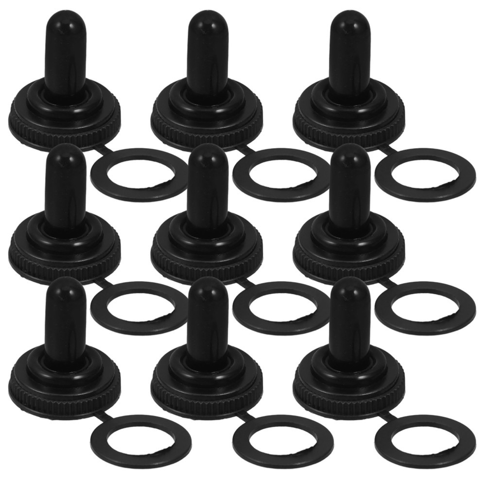 10 Pcs Toggle Switch Cover Position Switches Cap Micro Dashboard