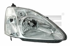 TYC 20-6251-05-2 Hauptscheinwerfer rechts für HONDA CIVIC VII Hatchback (EU, EP,