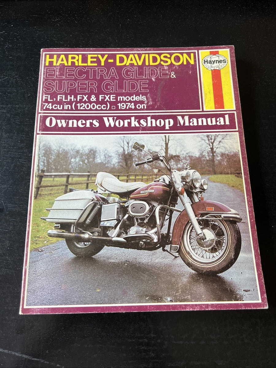 Super Harley-Davidson Motorcycle Repair Manuals & Literature for