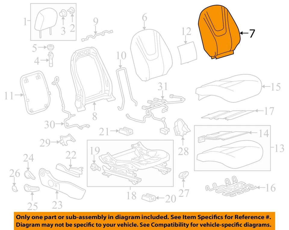 SE ADAPTA A CHEVROLET VOLT CVR ASM 20972514 2011-2012 - NUEVO OEM Foto 3 de 4