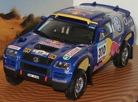 VW Race Touareg #310 Kleinschmidt Minichamps 1/43 Rallye Paris Dakar 2005 Pons