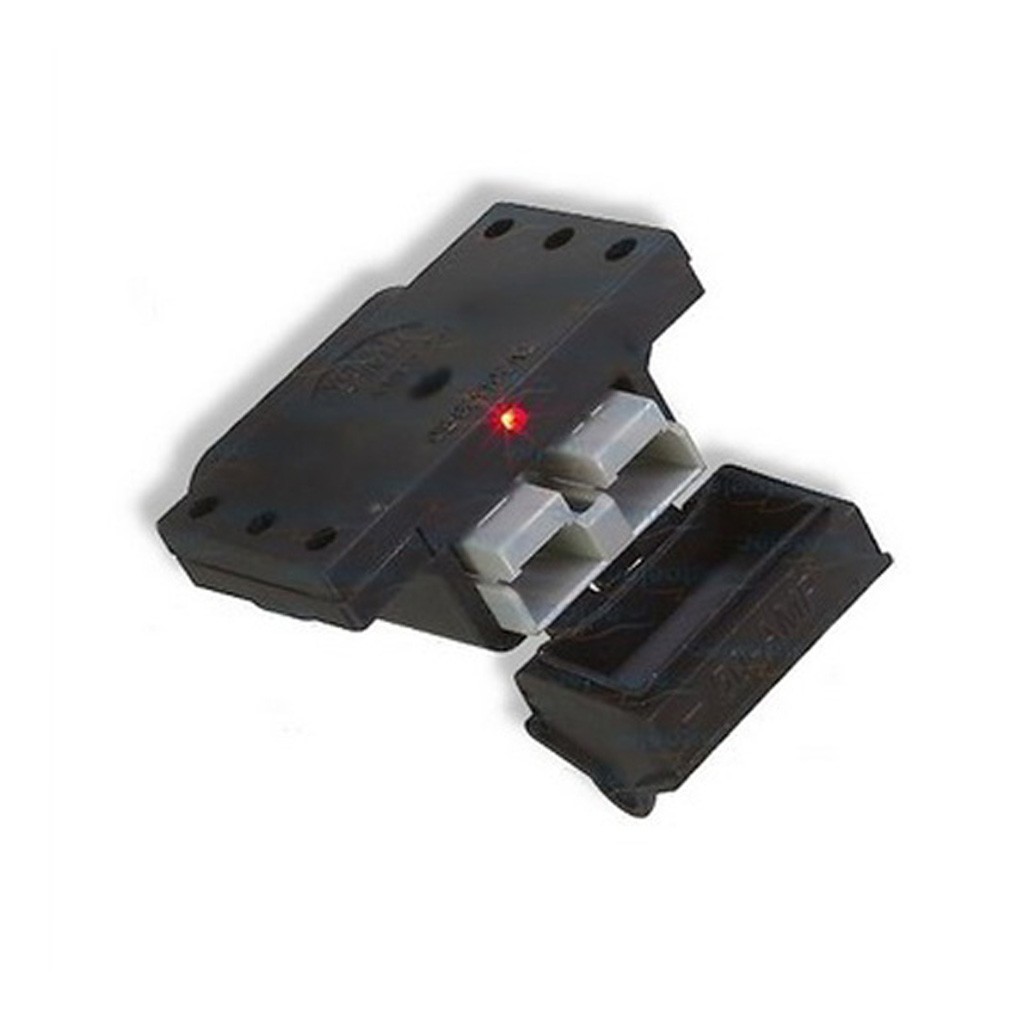 Tailer Vision 120 amp Anderson Plug Surface Mounting Kit Assembly with LED