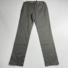 BANANA REPUBLIC Slim Rapid Movement Chino Pants Men's Size 32x34 Gray